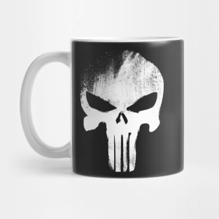 White Skull Mug